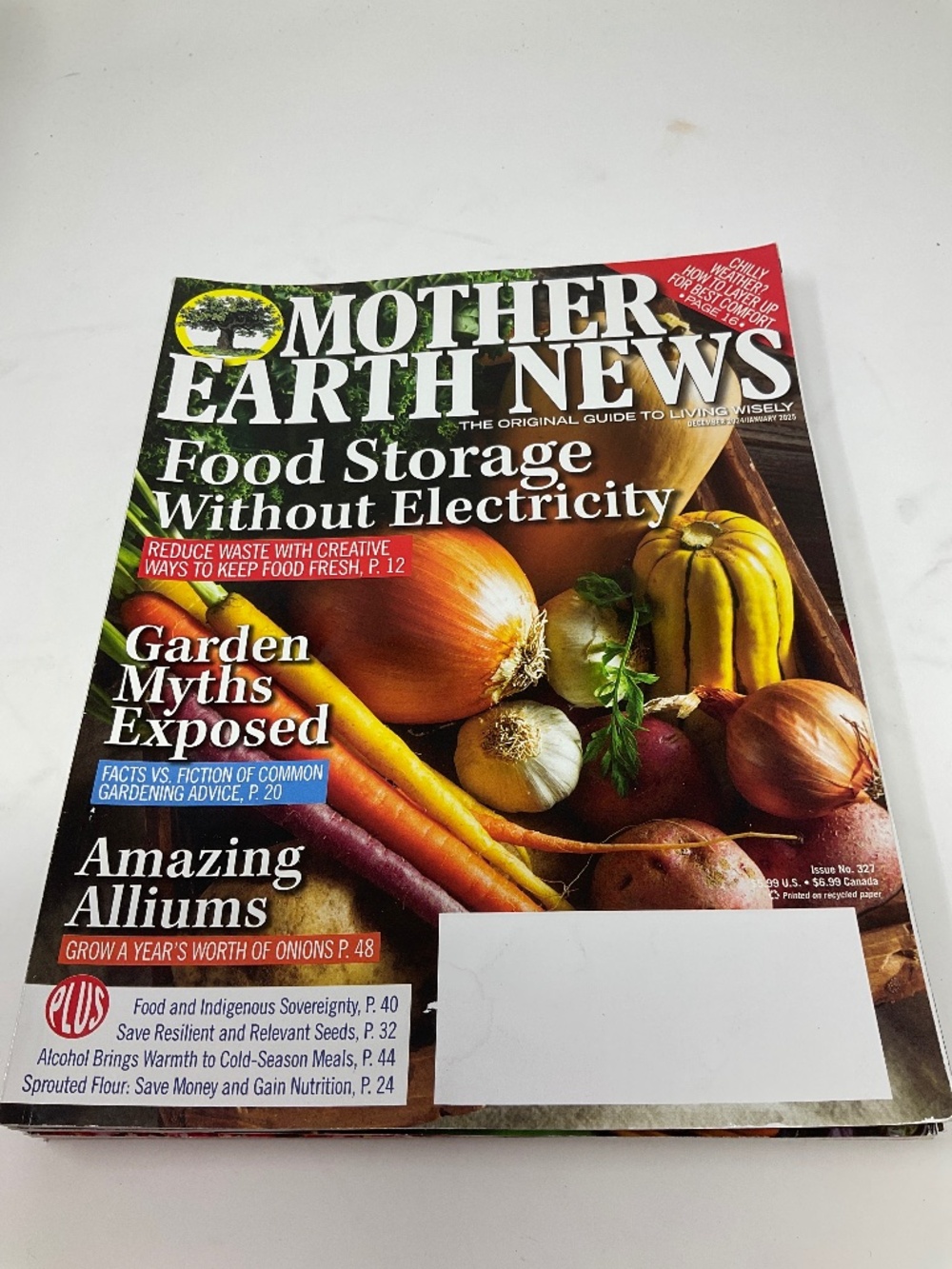 Mother Earth News 2025 editions. H296